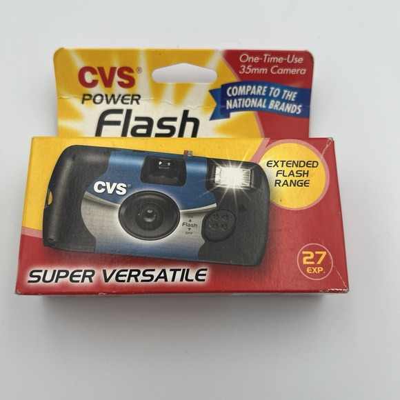 Other - CVS‎ Power Flash 35mm Disposable Camera Extended Flash  Sealed